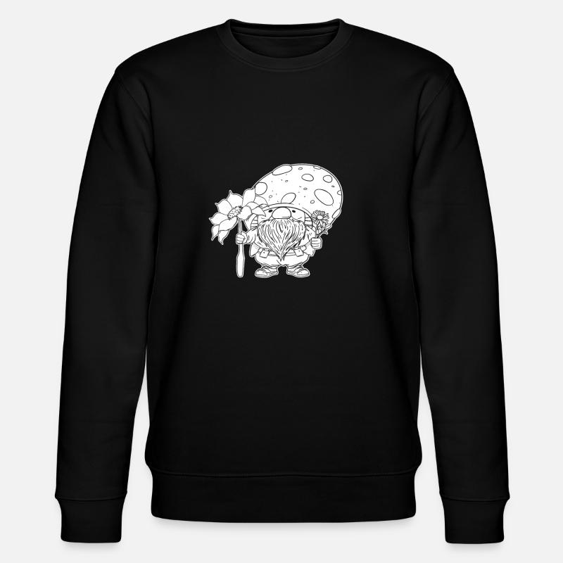 Cueilleur de champignons - Sweat bio CHANGER Stanley/Stella Unisexe - noir
