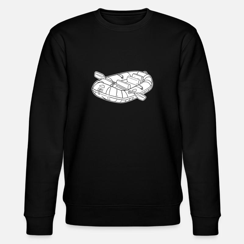 Rafting - Stanley/Stella Unisex Bio-Sweatshirt CHANGER  - Schwarz