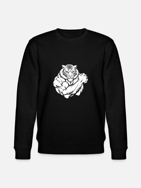 Fitness Tiger - Stanley/Stella CHANGER Unisex Organic Sweatshirt - black