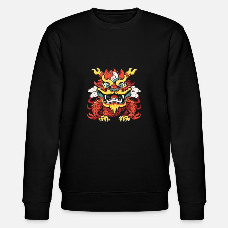 Année du Dragon 2024 - Sweat bio CHANGER Stanley/Stella Unisexe - noir