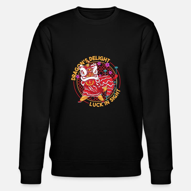 Année du Dragon 2024 - Sweat bio CHANGER Stanley/Stella Unisexe - noir