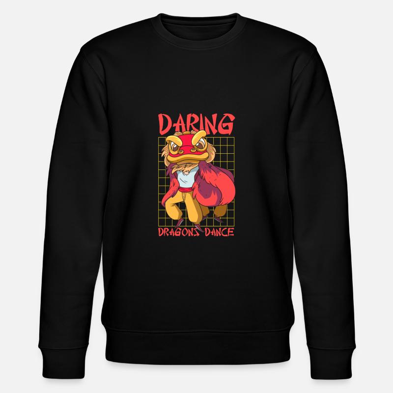 Année du Dragon 2024 - Sweat bio CHANGER Stanley/Stella Unisexe - noir