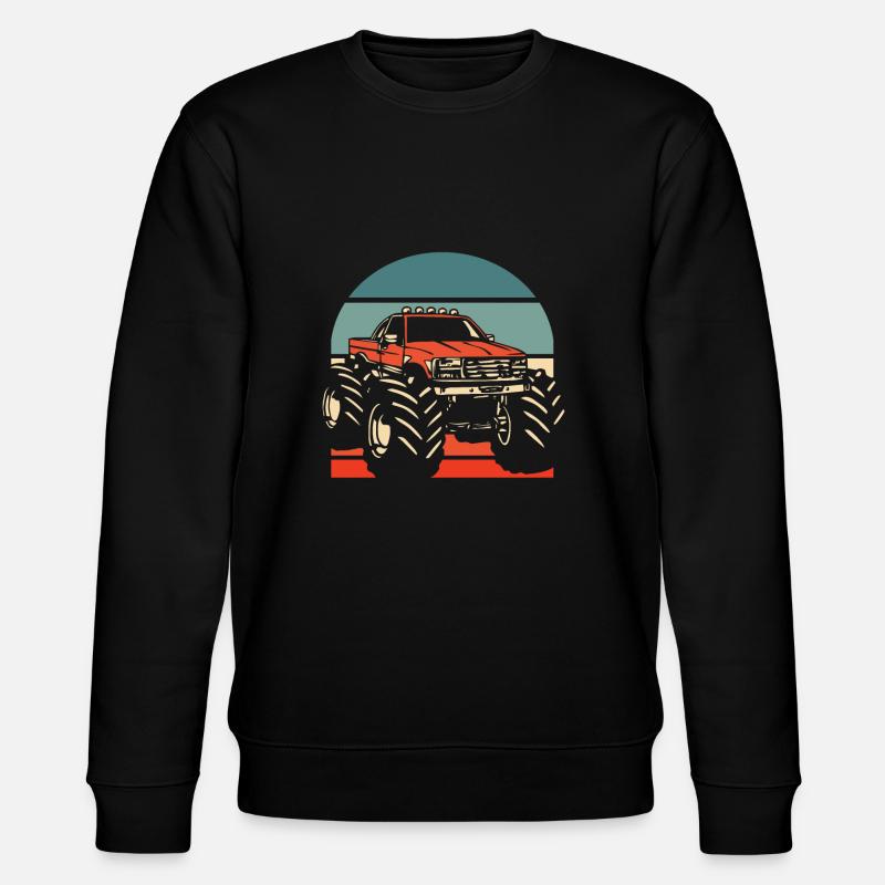 Monster Truck - Sweat bio CHANGER Stanley/Stella Unisexe - noir