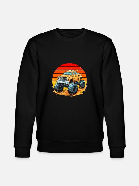 Monster Truck - Stanley/Stella CHANGER Unisex Organic Sweatshirt - black