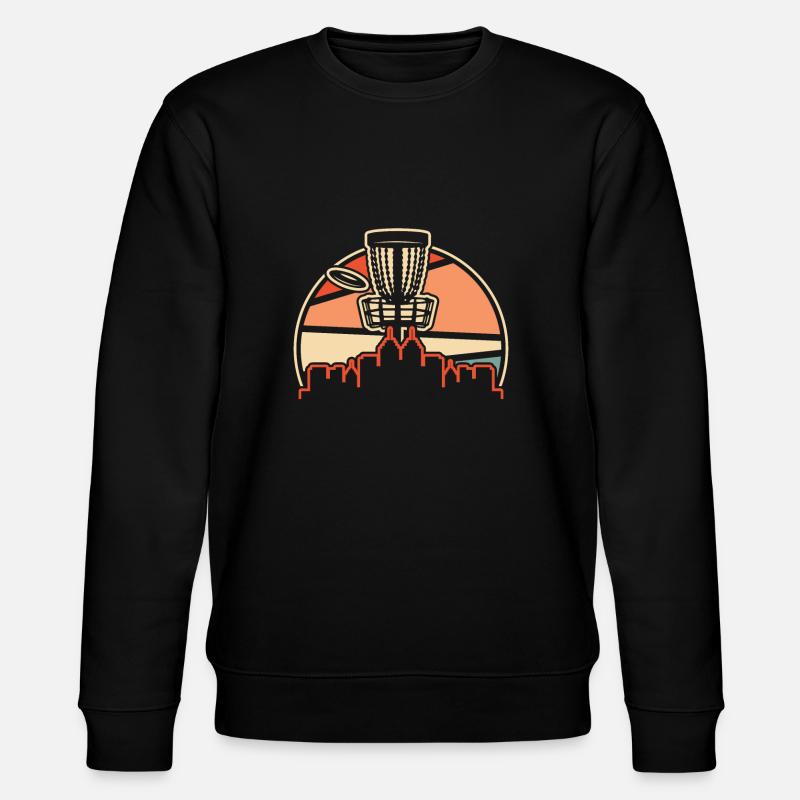 Frisbee Golf Disc Golf - Stanley/Stella CHANGER Unisex Organic Sweatshirt - black