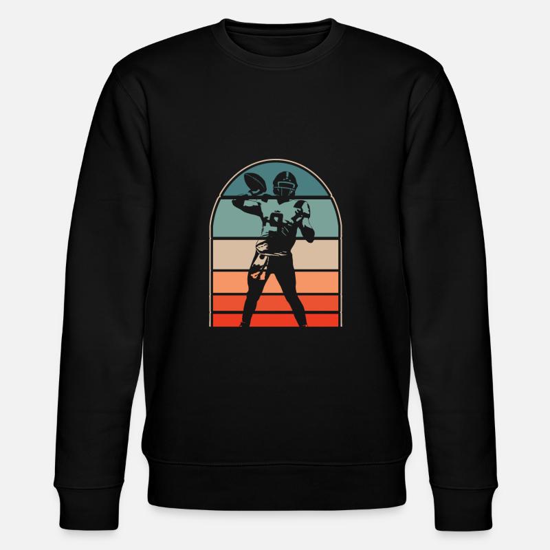 American Football - Stanley/Stella Unisex Bio-Sweatshirt CHANGER  - Schwarz