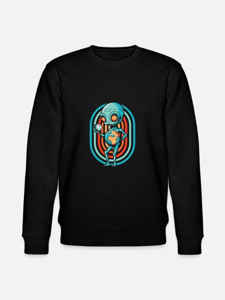 Alien Außerirdischer - Sweat bio CHANGER Stanley/Stella Unisexe - noir