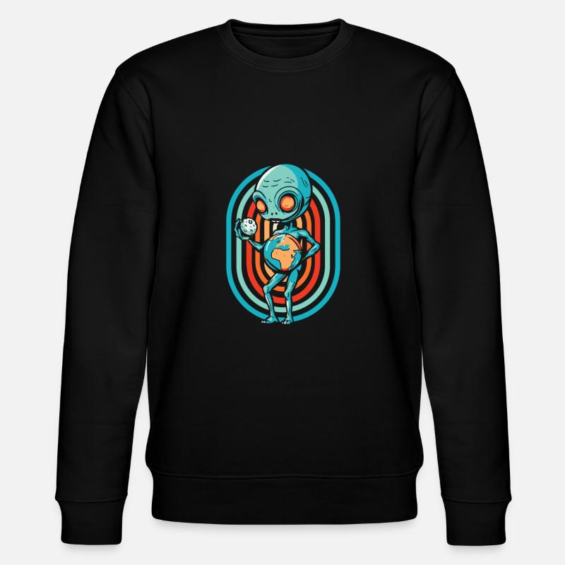 Alien Außerirdischer - Sweat bio CHANGER Stanley/Stella Unisexe - noir