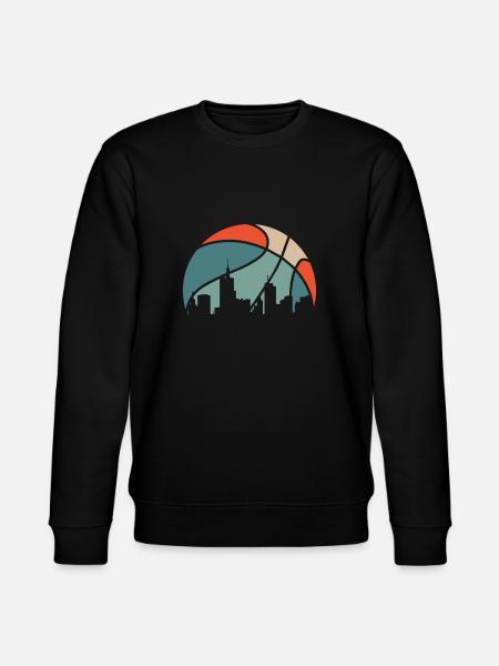 Basketball Basketball Player - Stanley/Stella CHANGER Unisex Organic Sweatshirt - black