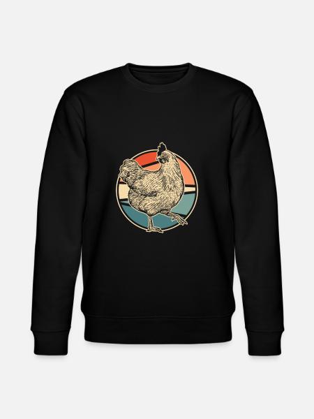 Poule de poulet - Sweat bio CHANGER Stanley/Stella Unisexe - noir