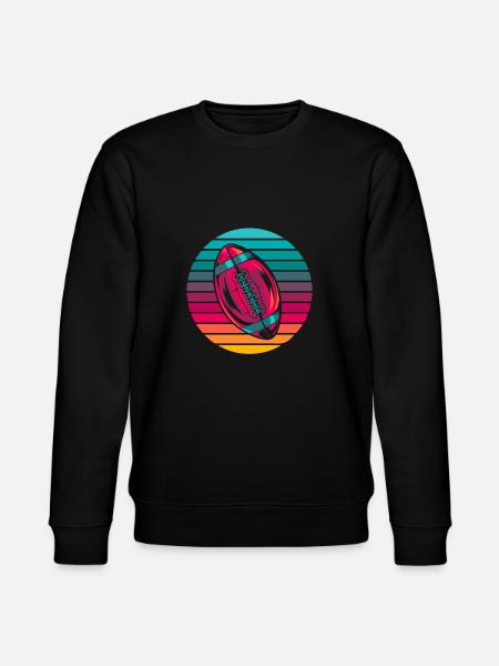 American football - Stanley/Stella CHANGER Unisex Organic Sweatshirt - black