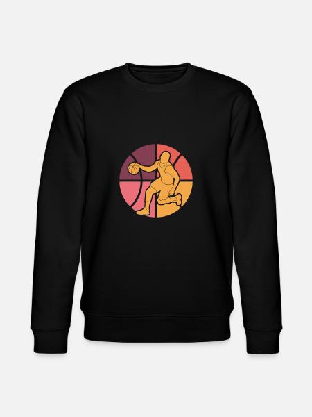 Basketball Basketball Player - Stanley/Stella CHANGER Unisex Organic Sweatshirt - black