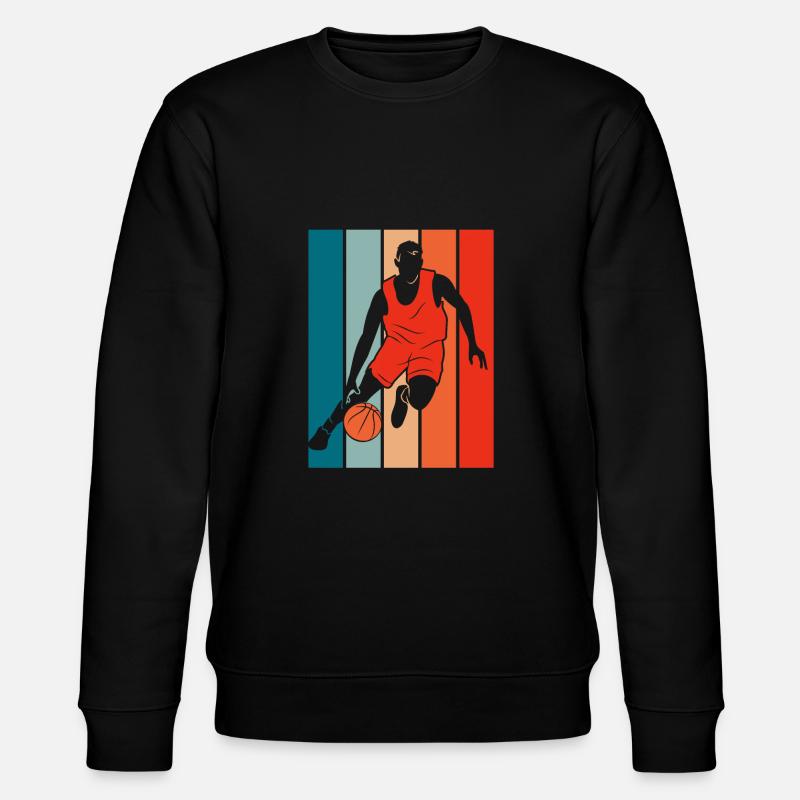 Joueur de basket-ball - Sweat bio CHANGER Stanley/Stella Unisexe - noir