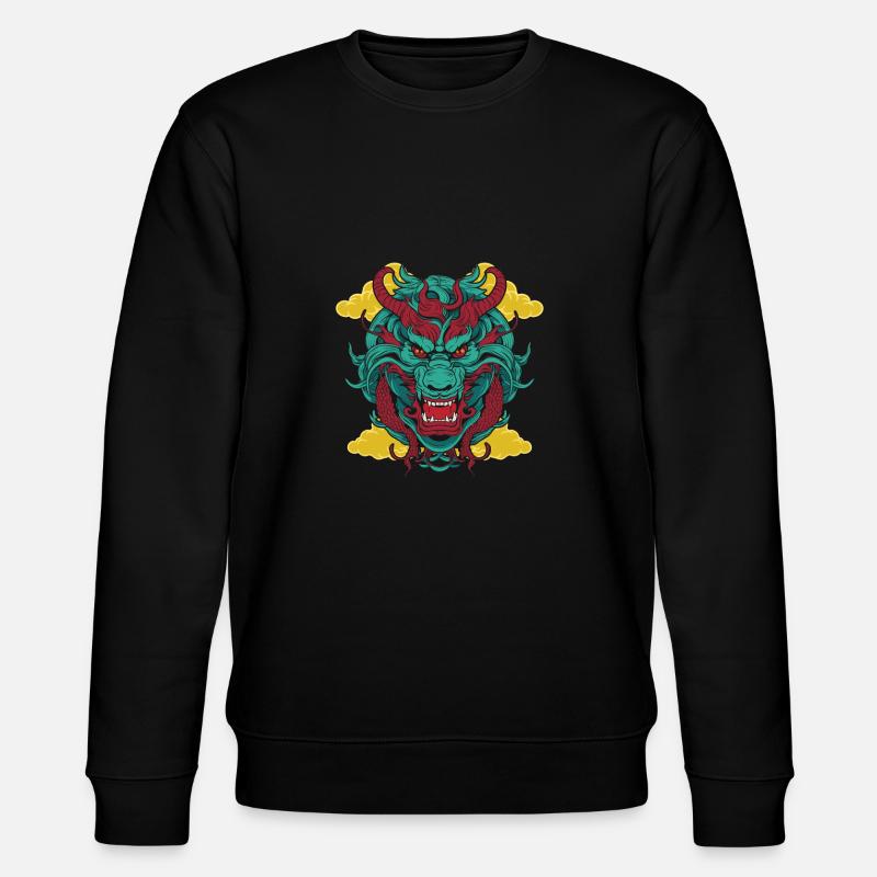 Année du Dragon 2024 - Sweat bio CHANGER Stanley/Stella Unisexe - noir