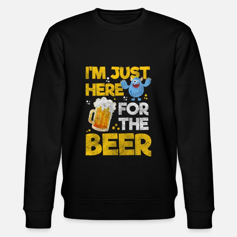 Monster Creature Terrible Disguise - Stanley/Stella CHANGER Unisex Organic Sweatshirt - black