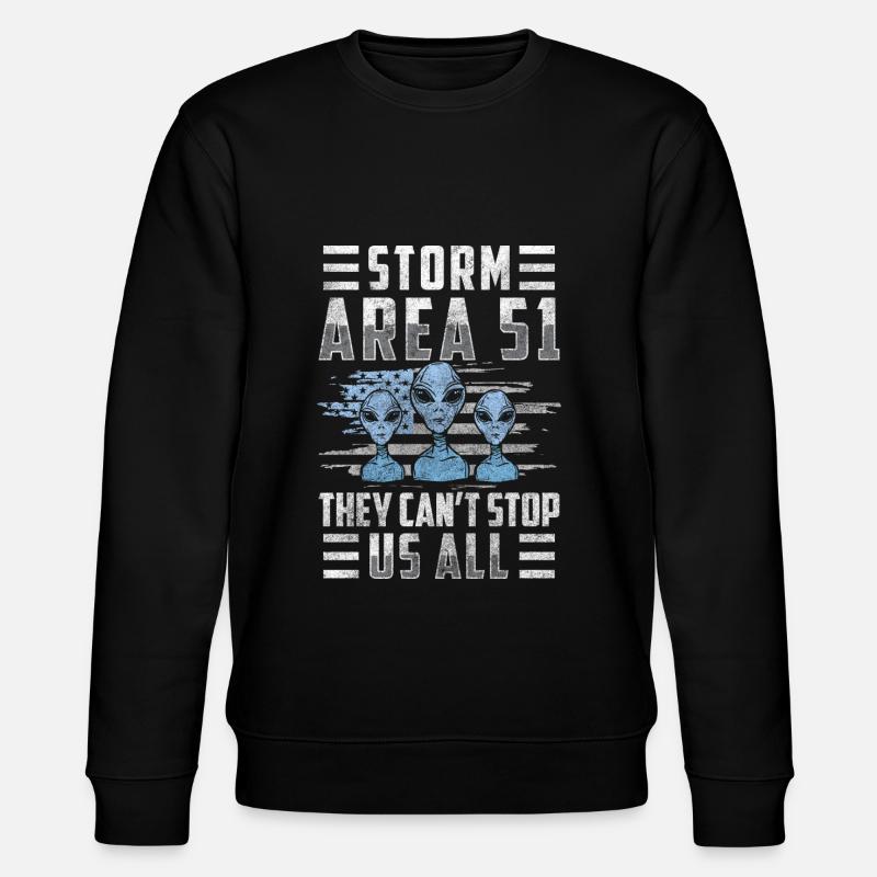 Extraterrestres, Space Stars, Science-fiction - Sweat bio CHANGER Stanley/Stella Unisexe - noir