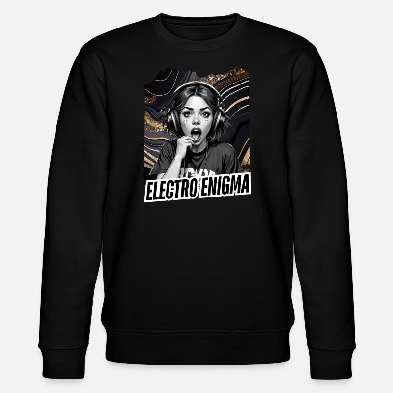 Electro Enigma - Stanley/Stella CHANGER Unisex Organic Sweatshirt - black