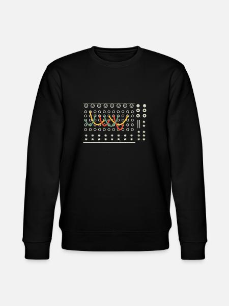 Synthesizer Techno Instrument - Stanley/Stella Unisex Bio-Sweatshirt CHANGER - Schwarz