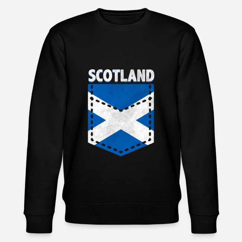 Drapeau écossais - Sweat bio CHANGER Stanley/Stella Unisexe - noir