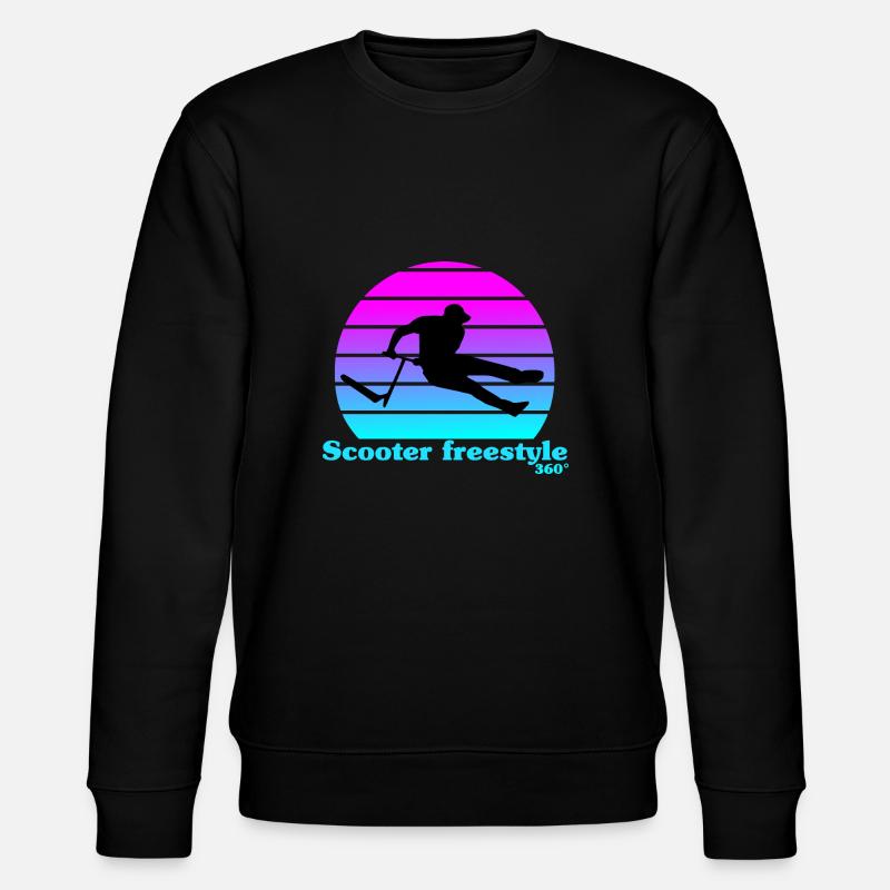 Sunshine Freestyle Roller - Stanley/Stella Unisex Bio-Sweatshirt CHANGER  - Schwarz