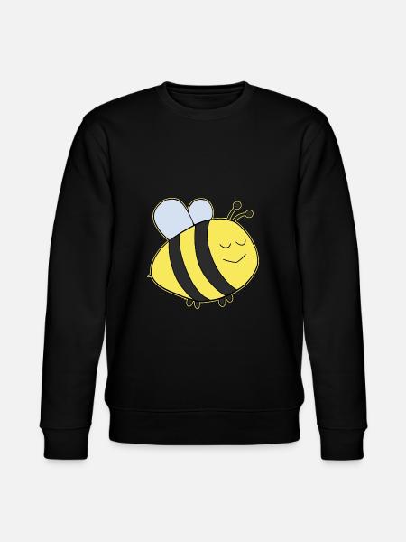 Dicke Hummel - Stanley/Stella Unisex Bio-Sweatshirt CHANGER  - Schwarz
