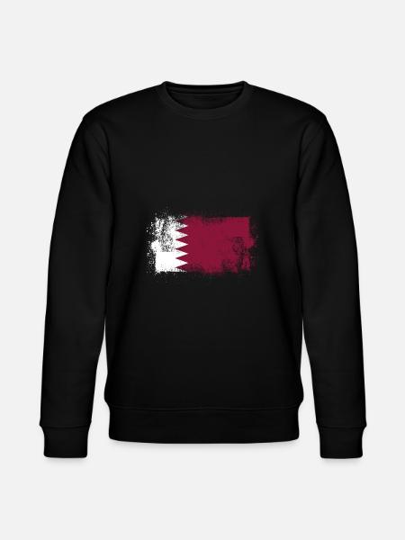 Qatar - Stanley/Stella CHANGER Unisex Organic Sweatshirt - black