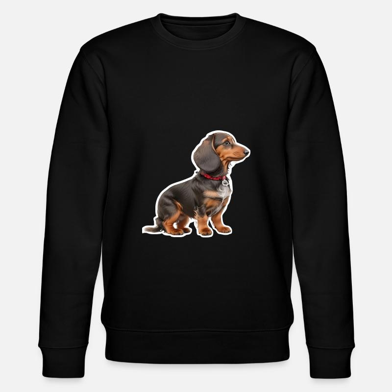 Teckel - Sweat bio CHANGER Stanley/Stella Unisexe - noir