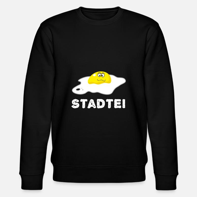 Stadtei Stadt Eier - Sweat bio CHANGER Stanley/Stella Unisexe - noir