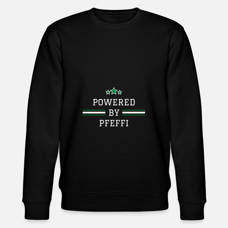 Powered by Pfeffi - Stanley/Stella Unisex Bio-Sweatshirt CHANGER  - Schwarz
