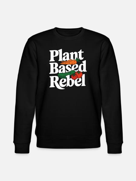 Vegetarian Vegan Veggie Vegetarian - Stanley/Stella CHANGER Unisex Organic Sweatshirt - black