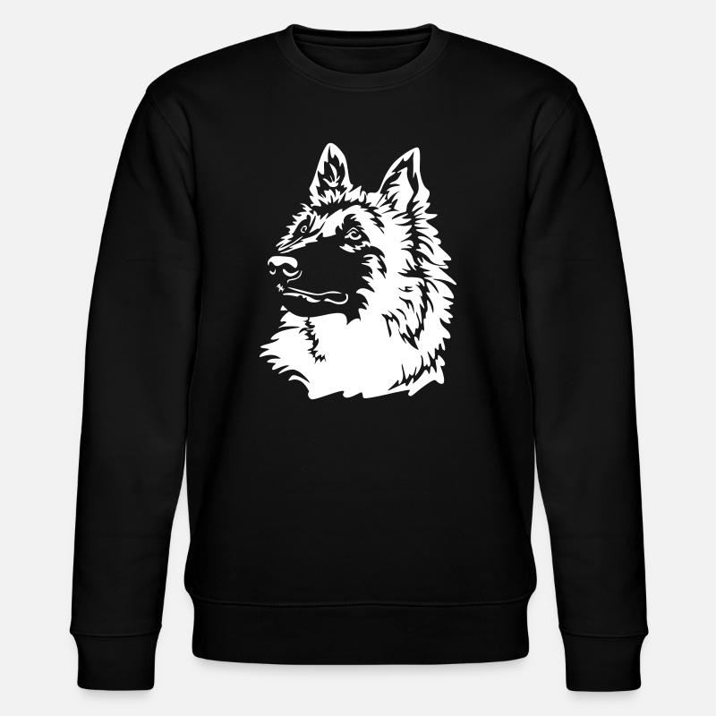 Tervuren Head "Black Edition" - Stanley/Stella CHANGER Unisex Organic Sweatshirt - black