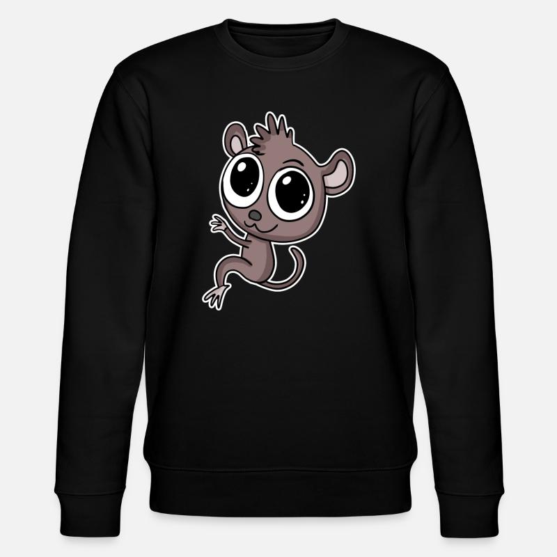 Leprechaun lémuriens Leprechaun primauté - Sweat bio CHANGER Stanley/Stella Unisexe - noir