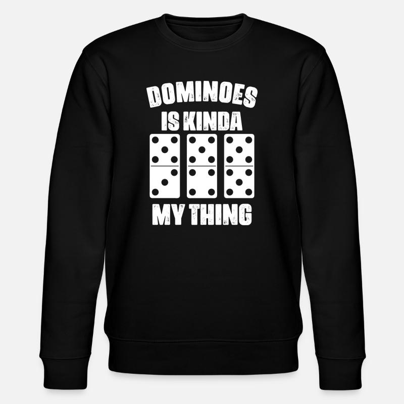 Conception de jeux Domino - Sweat bio CHANGER Stanley/Stella Unisexe - noir