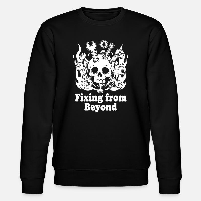 Fixing from Beyond - Stanley/Stella CHANGER Unisex Organic Sweatshirt - black