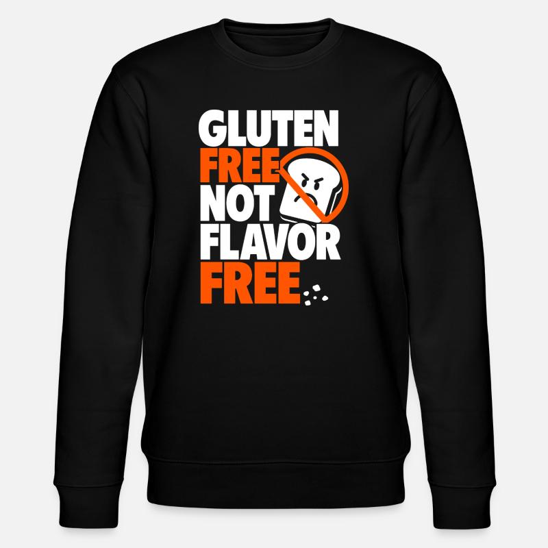 Sans gluten, pas sans arôme - Sweat bio CHANGER Stanley/Stella Unisexe - noir