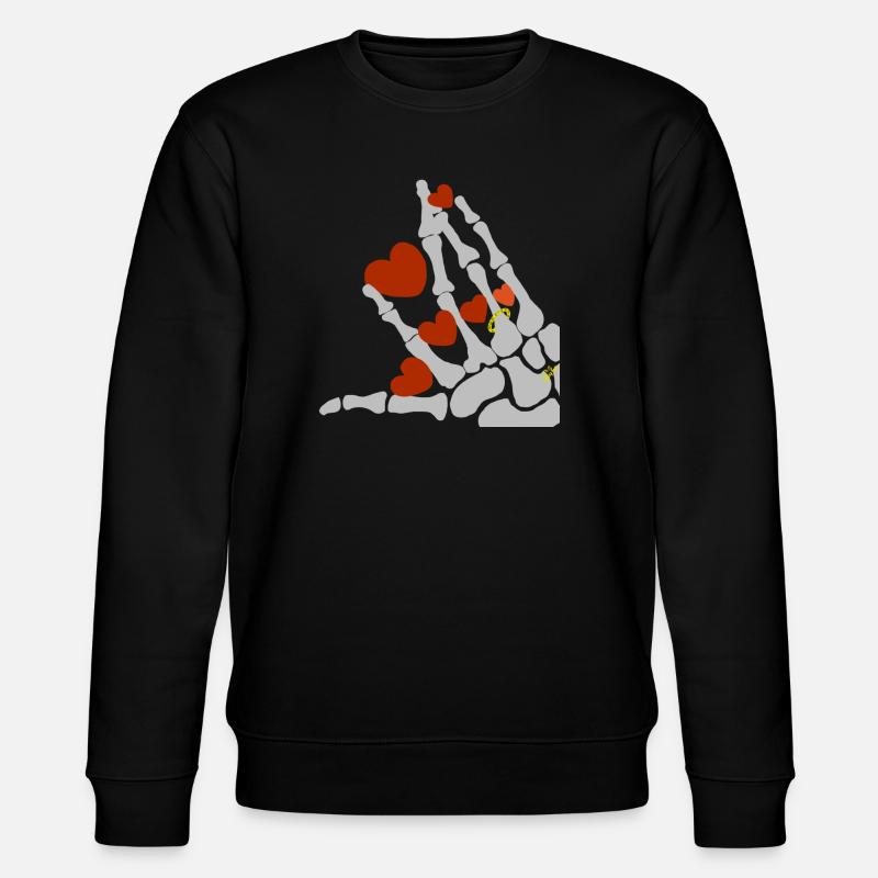 AMOUR ÉTERNEL - Sweat bio CHANGER Stanley/Stella Unisexe - noir