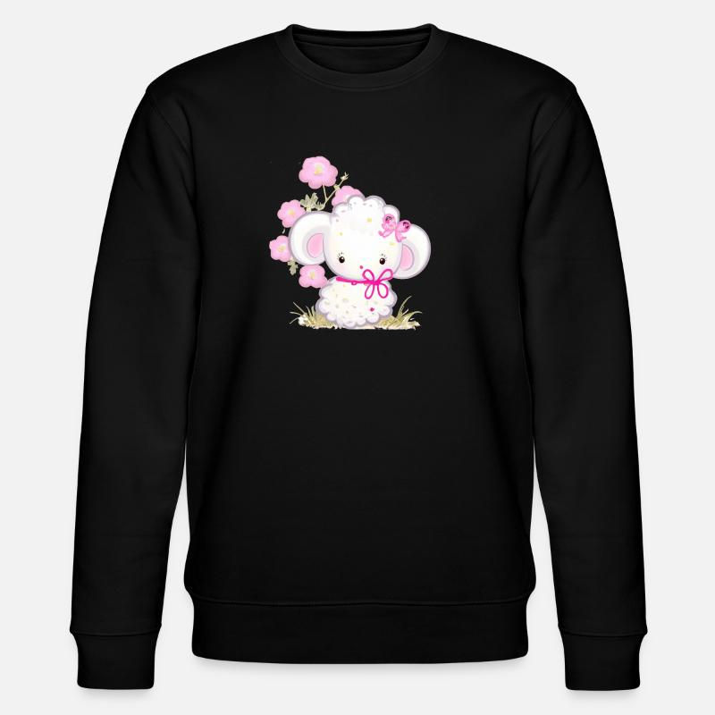 Animaux style doux - Sweat bio CHANGER Stanley/Stella Unisexe - noir