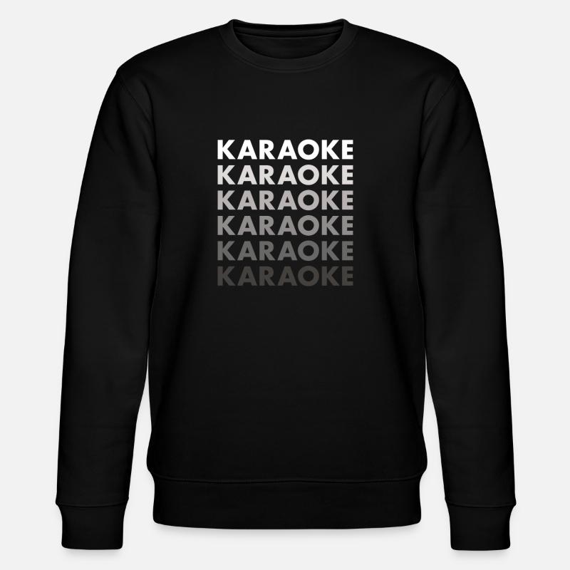 Singer Karaoke - Stanley/Stella Unisex Bio-Sweatshirt CHANGER  - Schwarz