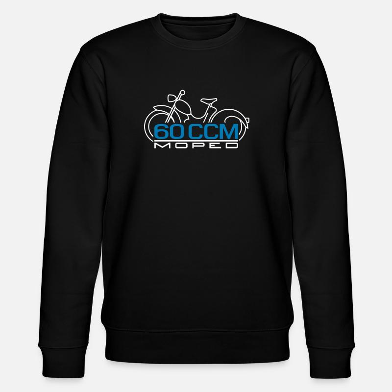 Moped SR2 60 ccm Emblem - Stanley/Stella Unisex Bio-Sweatshirt CHANGER  - Schwarz