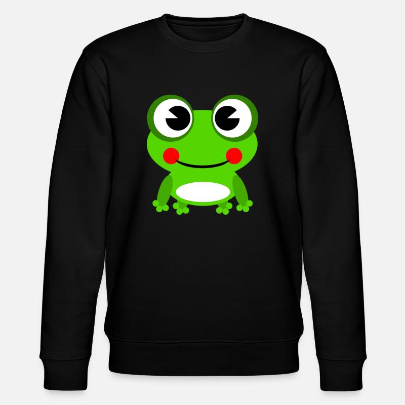grenouille - Sweat bio CHANGER Stanley/Stella Unisexe - noir