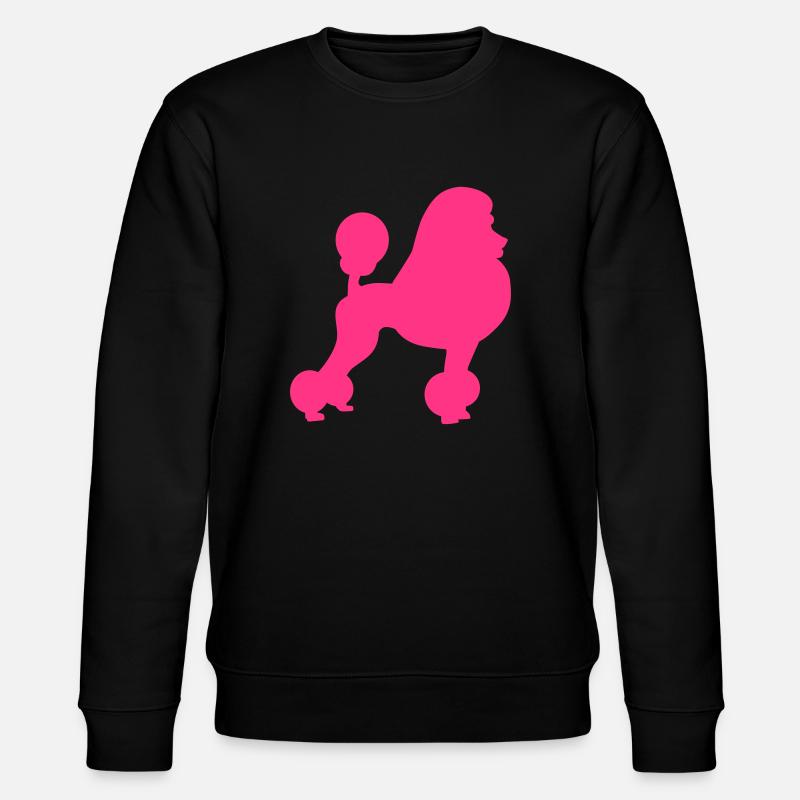 Pudel - Stanley/Stella Unisex Bio-Sweatshirt CHANGER  - Schwarz