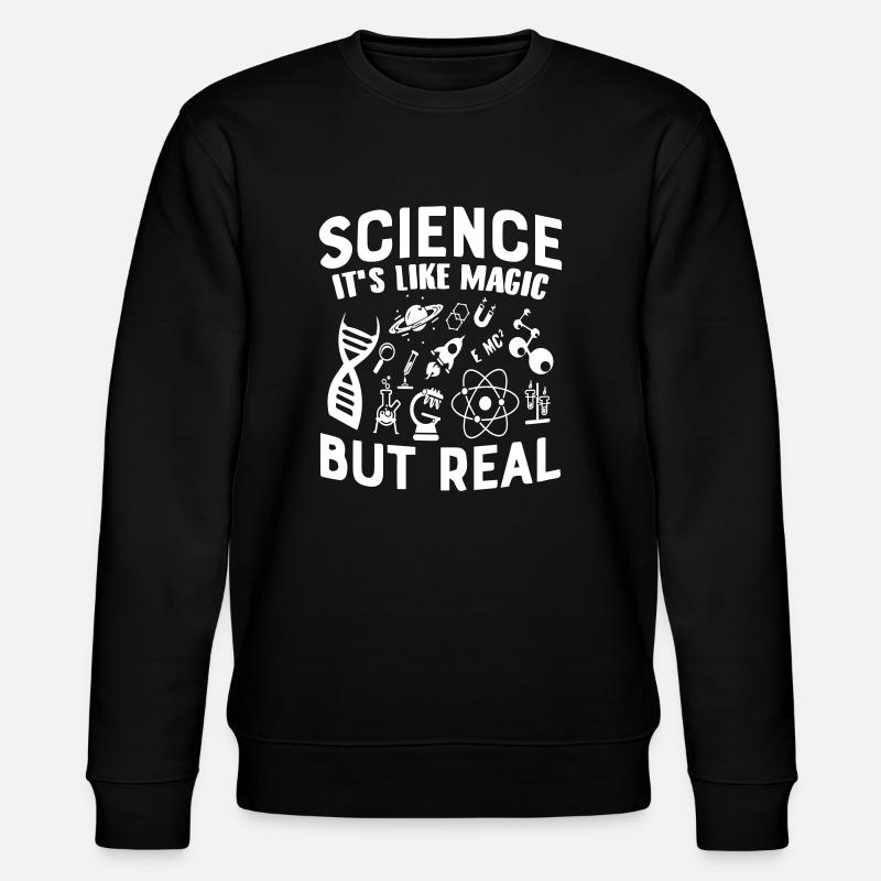 Science - Stanley/Stella Unisex Bio-Sweatshirt CHANGER  - Schwarz