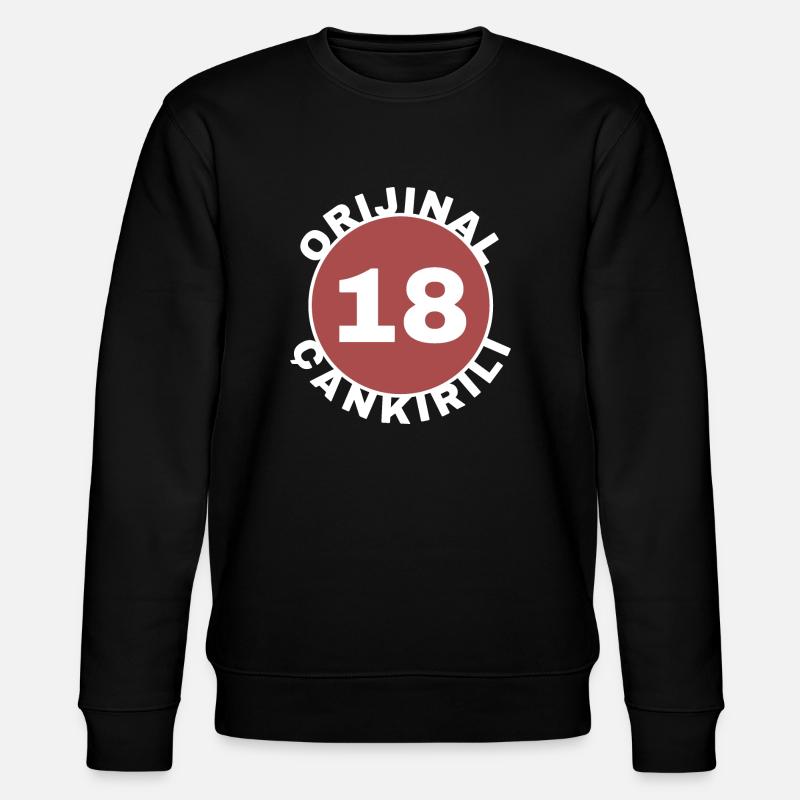 Cankiri - Stanley/Stella Unisex Bio-Sweatshirt CHANGER  - Schwarz