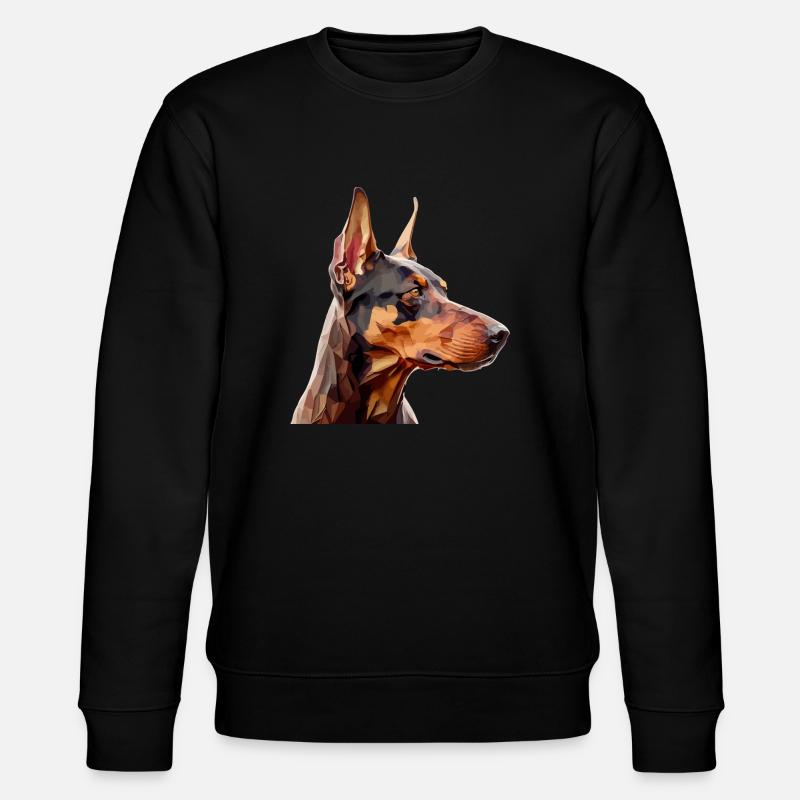 Le doberman - Sweat bio CHANGER Stanley/Stella Unisexe - noir