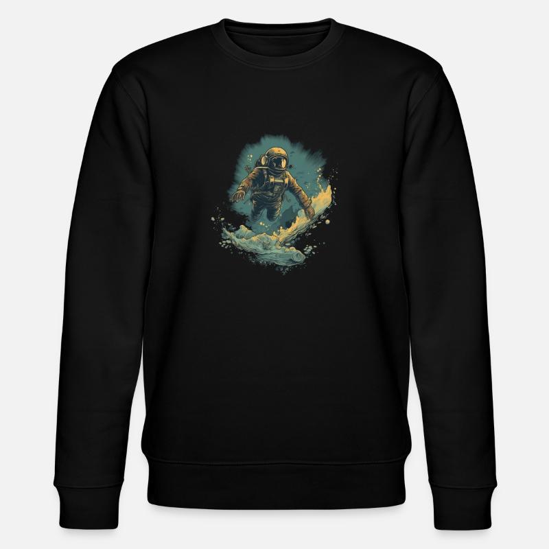 Plongeur - Sweat bio CHANGER Stanley/Stella Unisexe - noir