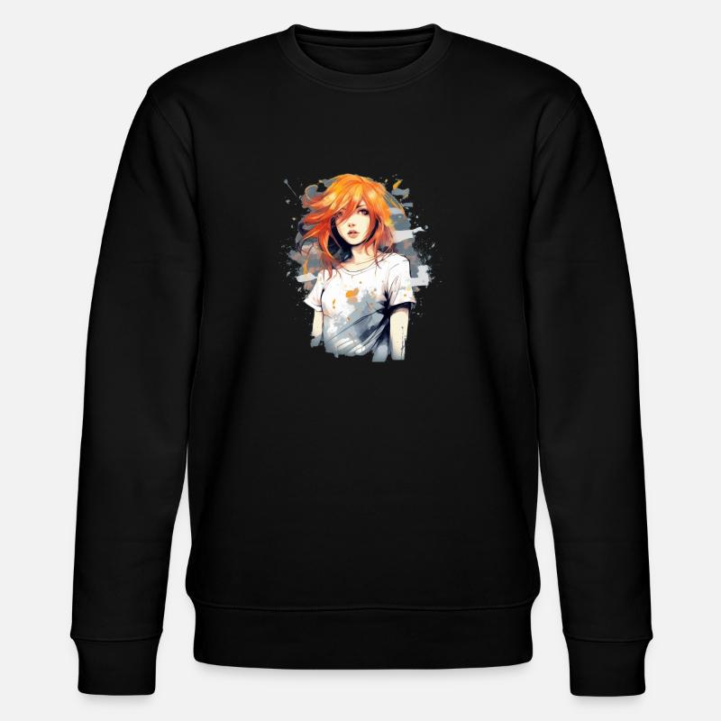 Fille d’anime - Sweat bio CHANGER Stanley/Stella Unisexe - noir