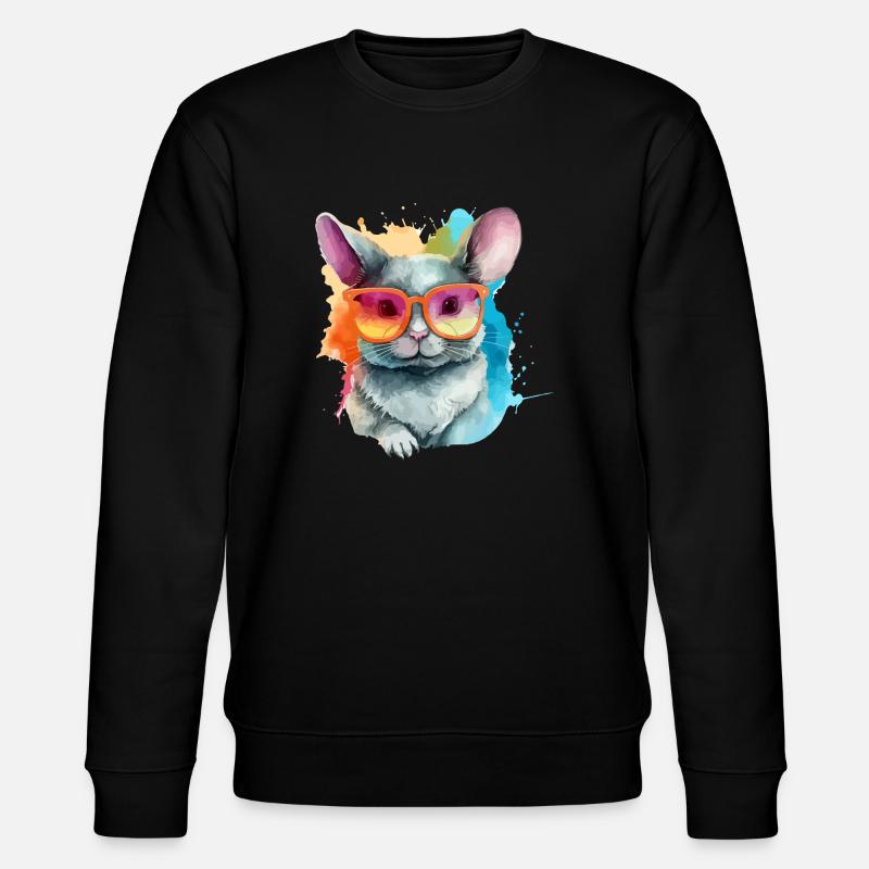 Jose Chinchilla - Stanley/Stella Unisex Bio-Sweatshirt CHANGER  - Schwarz