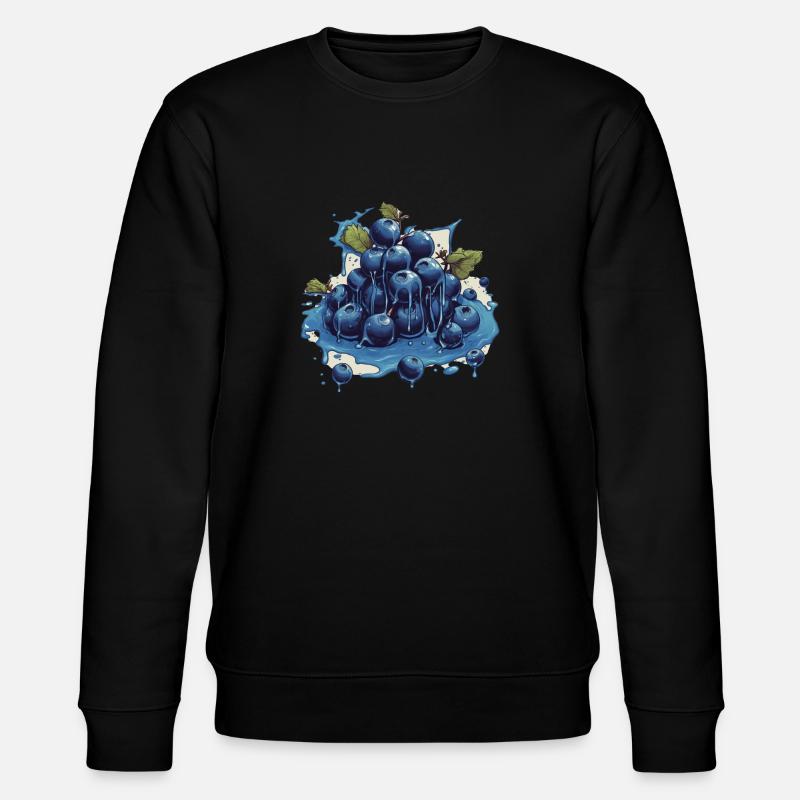Myrtille - Sweat bio CHANGER Stanley/Stella Unisexe - noir