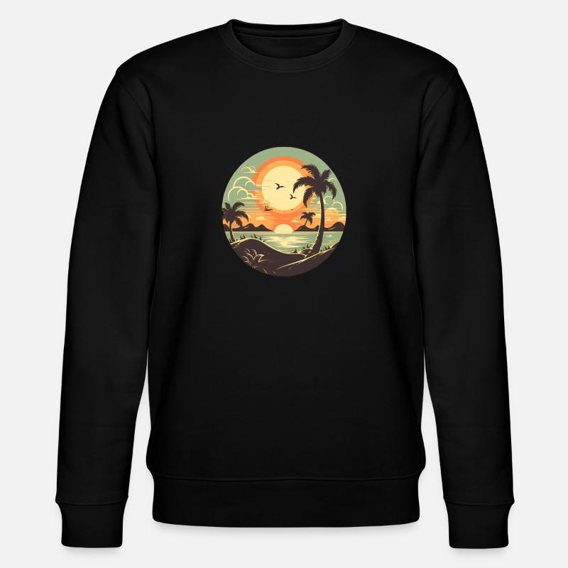 Plage - Sweat bio CHANGER Stanley/Stella Unisexe - noir