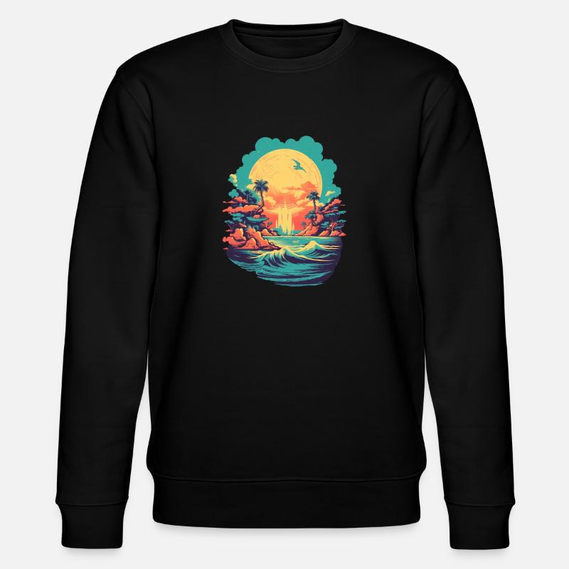 Strand - Stanley/Stella Unisex Bio-Sweatshirt CHANGER  - Schwarz